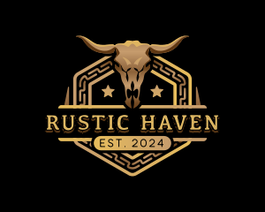 Bull Horn Ranch logo design