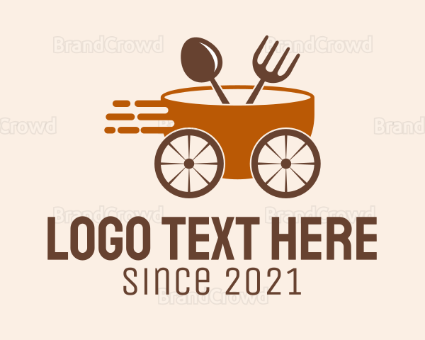 Fast Food Cart Logo