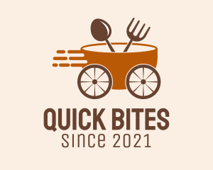 Fast Food Cart logo design