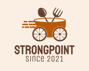 Culinary - Fast Food Cart logo design