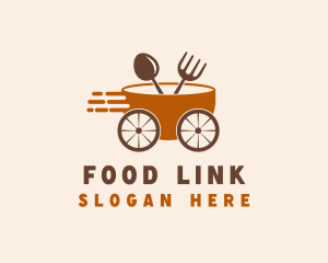 Fast Food Cart logo design