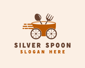 Fast Food Cart logo design