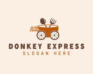 Fast Food Cart logo design