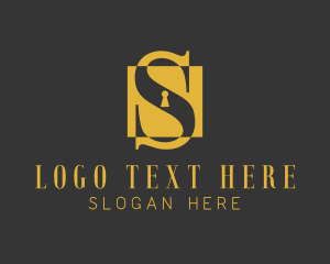 Elegant Safe Box Letter S Logo