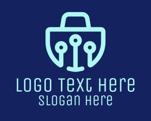 Online - Digital Online Cart logo design