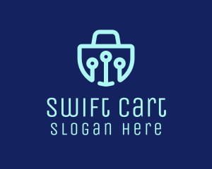 Cart - Digital Online Cart logo design
