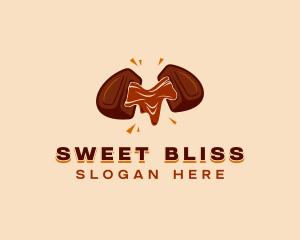 Chocolate Nougat logo design