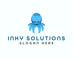 Ocean Octopus Seafood logo design