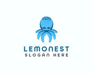 Kids - Ocean Octopus Seafood logo design