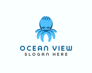 Ocean Octopus Seafood logo design