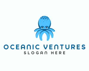 Ocean Octopus Seafood logo design