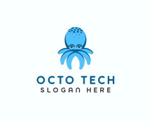 Ocean Octopus Seafood logo design