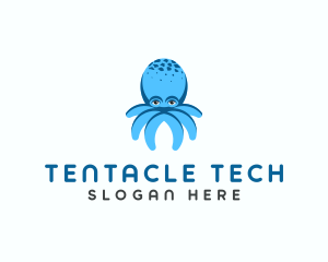 Ocean Octopus Seafood logo design