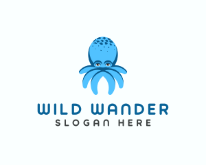 Ocean Octopus Seafood logo design