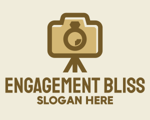 Engagement - Engagement Ring Camera logo design