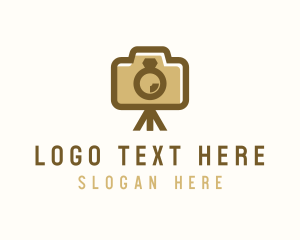 Loyalty - Engagement Ring Camera logo design