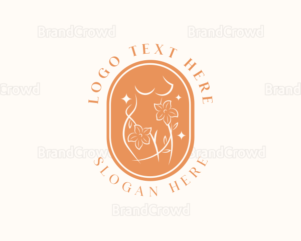 Organic Woman Body Logo