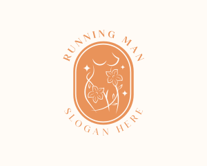 Organic Woman Body Logo