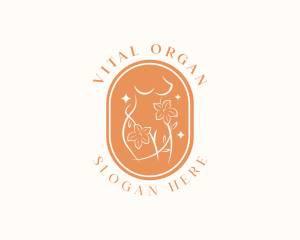 Organic Woman Body logo design