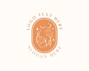 Organic Woman Body Logo