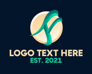 Startup - Letter F Startup Agency logo design