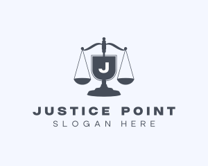 Judiciary - Legal Judiciary Scale logo design