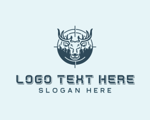 Outdoor - Survival Deer Hunting logo design