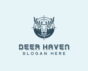 Survival Deer Hunting logo design