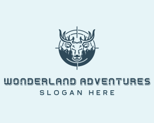 Survival Deer Hunting logo design