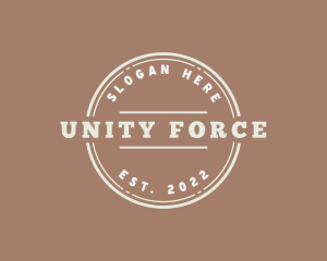 Cooperation - Urban Construction Badge logo design