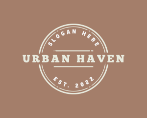 Urban Construction Badge logo design