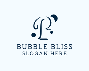 Bubble - Elegant Bubble Cursive logo design