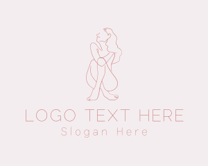 Sexy - Sexy Nude Woman logo design