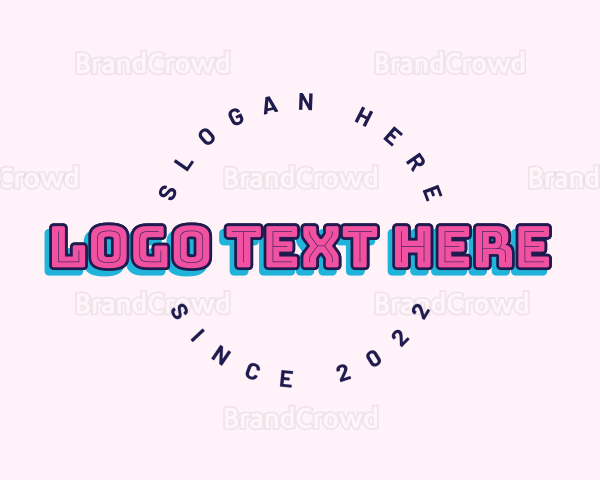 Retro Fashion Brand Logo