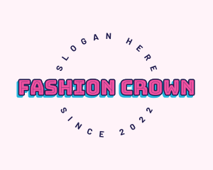 Retro Fashion Brand logo design