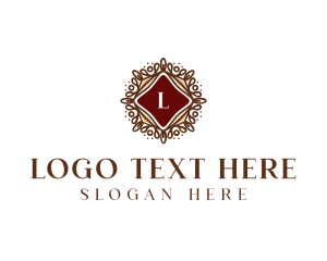 Royal Hotel Shield logo design