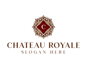 Royal Hotel Shield logo design