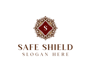 Royal Hotel Shield logo design