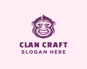 Clan - Wild Monkey Clan logo design