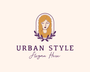 Plastic Surgery - Floral Beauty Woman logo design