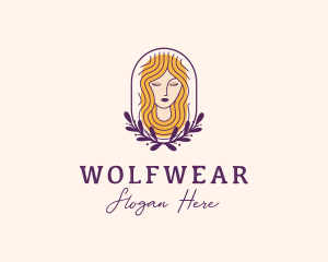Organic - Floral Beauty Woman logo design