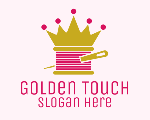 Gold - Gold Crown Yarn logo design