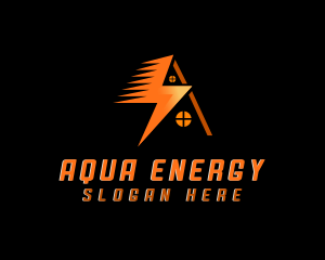 Flash Lightning Energy logo design