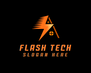 Flash - Flash Lightning Energy logo design