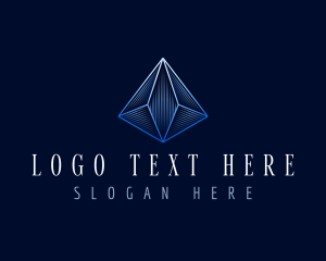 Investor - Pyramid Tech Company logo design