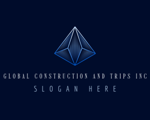 Tax - Pyramid Tech Company logo design