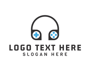 Interview - Gamer Controller Headphones logo design