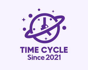 Outer Space Time logo design