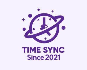 Outer Space Time logo design