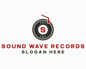 Record - Music Record Vinyl logo design